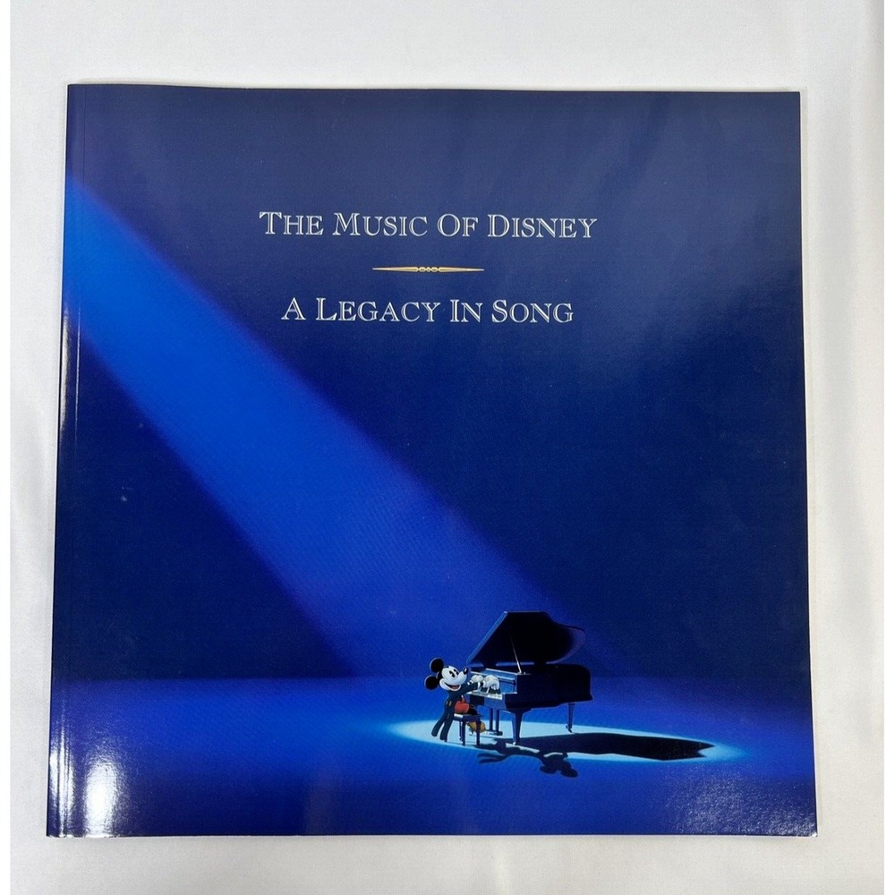 The Music of Disney A Legacy in Song 1992 Walt Disney Records Booklet Book Only